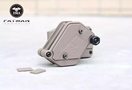 Wielopozycyjna, szybka ładownica na magazynek pistoletowy - dark earth