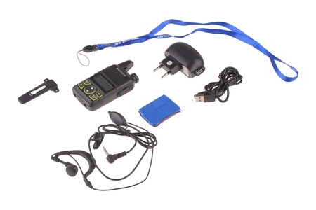 Ręczna, dwukanałowa radiostacja BF-T1 - 0,5-1W