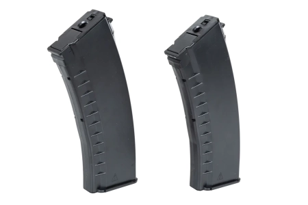 Karabinek ASG ICS Airsoft MAR ze stałą kolbą Czarny