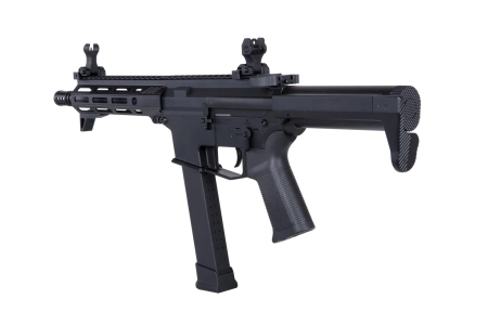 Replika pistoletu maszynowego Golden Eagle/EMG Angstadt Arms UDP-9 7'' Czarna