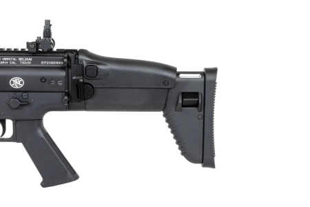 Karabinek szturmowy ASG Cybergun x FN HERSTAL SCAR-H z walizką transportową Czarny