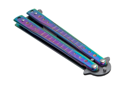 Nóż motylkowy treningowy TANTO