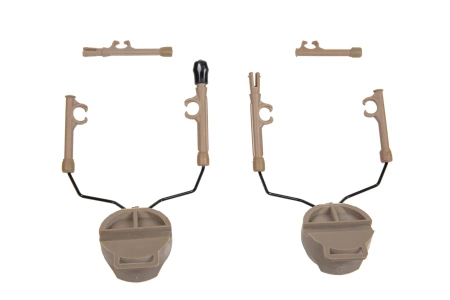 Adapter słuchawek typu Comtac na szyny typu ARC OPS-CORE - Dark Earth