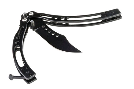 Nóż motylkowy Butterfly Black