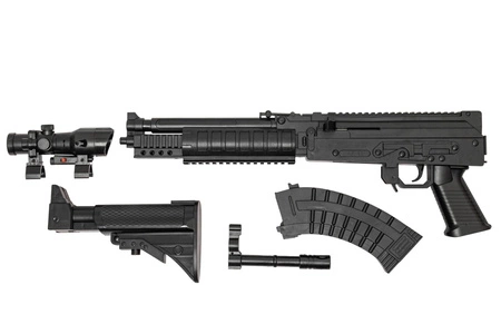 Replika sprężynowa karabinu AK13 - czarny