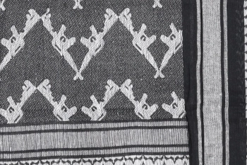 Chusta Specna Arms typu Shemagh Double Gun Czarno-biała