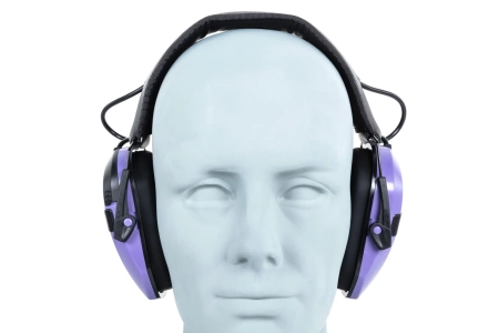 Aktywne ochronniki słuchu Wosport HD-21 Fioletowe