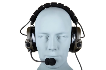 Zestaw słuchawkowy Tac-Sky WYH301 Headband Headset Foliage Green