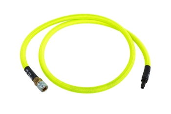 Wąż HPA EPeS Mk. IV S&F z oplotem 115 cm Zielony