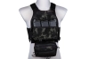 Kamizelka taktyczna typu FCS wraz z panelem typu MK Chest Rig - MC Black