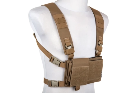 Kamizelka typu Chest Rig Ape Force Gear MK3 Basic Coyote Brown