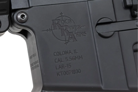 Karabinek ASG Specna Arms RRA SA-E25 HAL ETU™ Czarny z pomarańczowym urządzeniem wylotowym