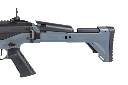 Karabinek ASG ICS Airsoft CXP APE SE Szaro-Czarna