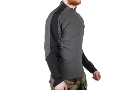 T-Shirt z długim rękawem Emerson Gear Blue Label "Apocalypse" Szary