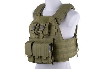 Kamizelka taktyczna typu Plate Carrier - oliwkowa