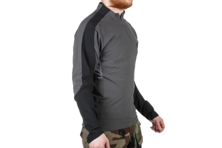 T-Shirt z długim rękawem Emerson Gear Blue Label "Apocalypse" Szary