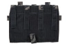 Panel Ładownica Ape Force Gear na 3 magazynki M4/M16 MC Black