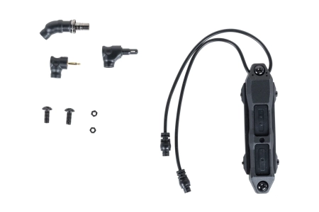 Podwójny włącznik żelowy Wosport FL-ACC-31 Czarny