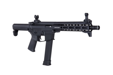 Replika pistoletu maszynowego Golden Eagle/EMG Angstadt Arms UDP-9 9'' Czarna