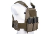 Kamizelka taktyczna typu Plate Carrier Wosport VE-75 Ranger Green