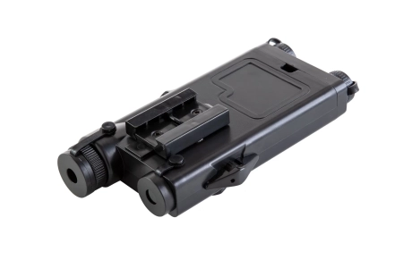 Pojemnik na akumulator - replika AN/PEQ-2 - czarny