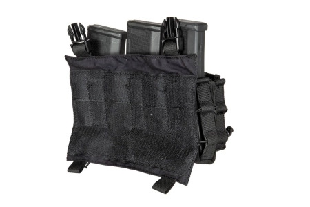 Panel do kamizelek Serbel - Czarny