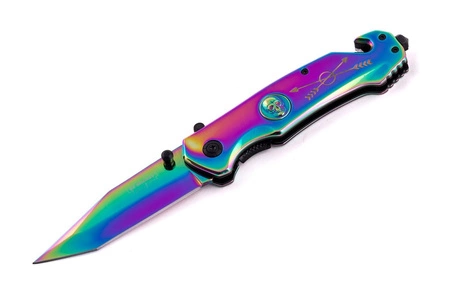 Nóż składany Nomad Knife Rainbow