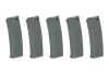 Zestaw 5 magazynków S-Mag Mid-Cap na 125 kulek - Chaos Grey