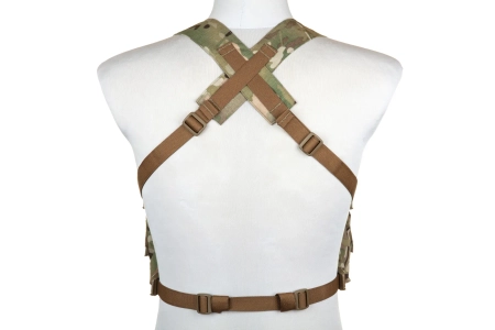 Kamizelka Chest Rig Pew Tactical typu D3CR-X CR02 MC