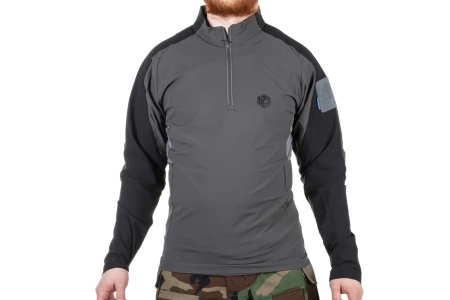 T-Shirt z długim rękawem Emerson Gear Blue Label "Apocalypse" Szary