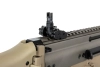 Karabinek szturmowy ASG Cybergun x FN HERSTAL SCAR-L z walizką transportową Tan
