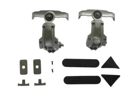 Taktyczny zestaw słuchawkowy Wosport HD-17-A Gen 6 Oliwkowy