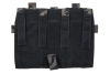 Panel Ładownica Ape Force Gear na 3 magazynki M4/M16 MC Black