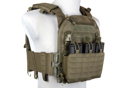 Kamizelka Taktyczna typu Plate Carrier Specna Arms Tactical QR II Oliwkowy