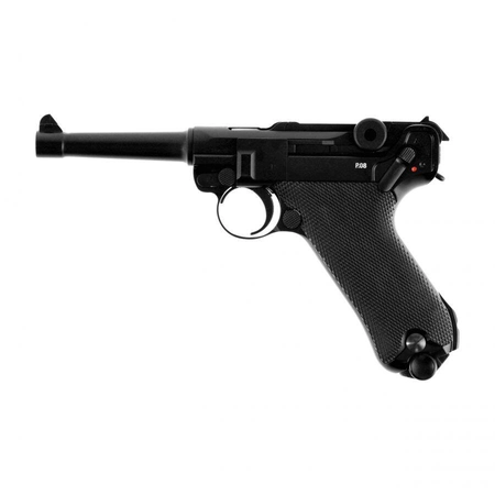 Pistolet wiatrówka Walther P.08 blowback 4,5 mm BB CO2