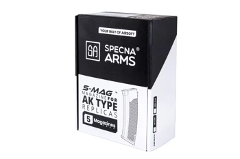 Zestaw 5 magazynków Mid-Cap S-Mag do serii J 175 kulek Tan
