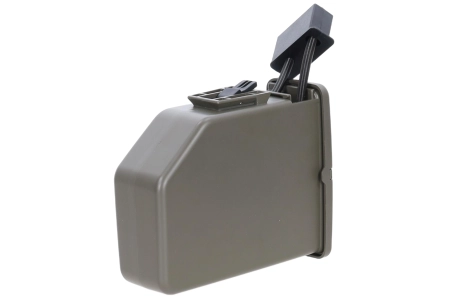 Magazynek typu box 2500 kulek Specna Arms x A&K do M249 Ranger Green