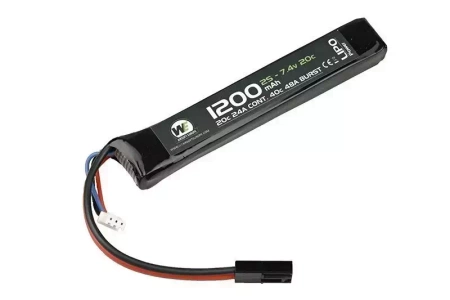Akumulator LiPo 1200mAh 7.4V 20C - stick