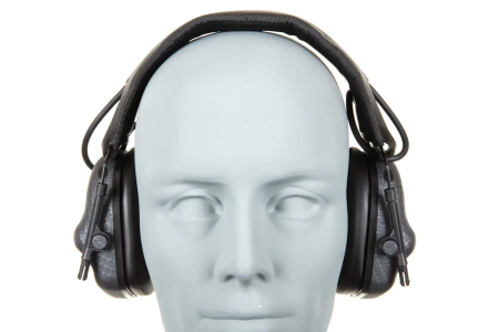 Aktywne ochronniki słuchu Wosport HD-12 wersja IPSC Gen 5 Carbon Fiber