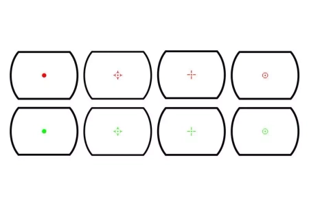 Replika celownika kolimatorowego Open - czarny