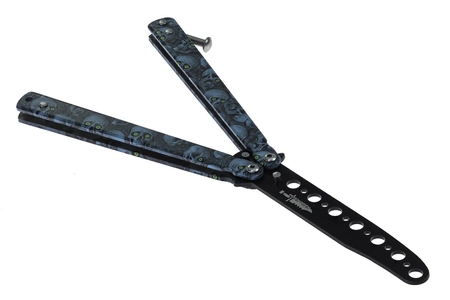 Nóż motylkowy treningowy Butterfly Blue