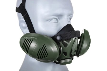 Maska Tactical Respirator Modeling Mask Oliwkowy