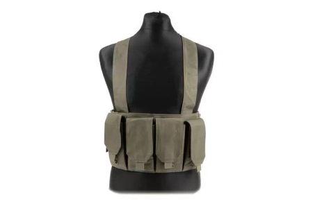 Kamizelka taktyczna typu Chest Rig - oliwkowa