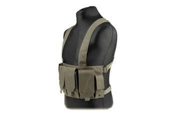 Kamizelka taktyczna typu Chest Rig - oliwkowa