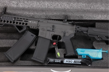 Karabinek ASG Specna Arms RRA SA-E17 EDGE™ HAL 2 Light Ops Stock Gen. 2 Chaos Grey