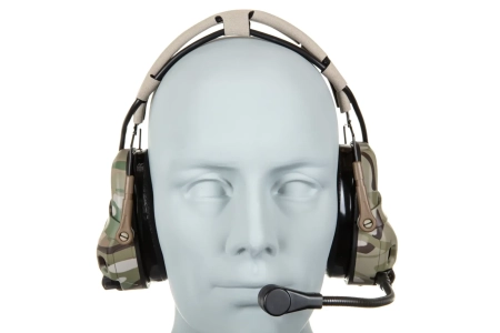 Taktyczny zestaw słuchawkowy Wosport HD-17-A Gen 6 MC