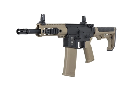 Karabinek ASG Specna Arms SA-F04-RL FLEX™ Light Ops Stock/ New Receiver HAL ETU™ Gen. 2 Half-Tan