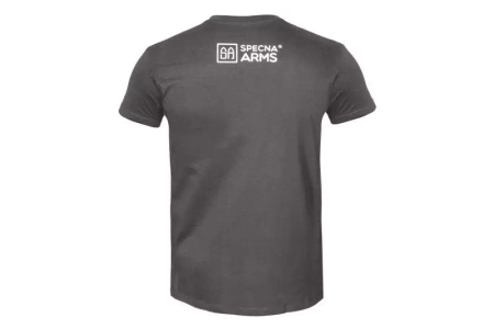 Koszulka Specna Arms - Your Way Of Airsoft 03 - szara/biała