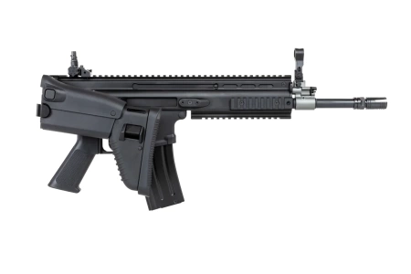 Karabinek szturmowy ASG Cybergun x FN HERSTAL SCAR-L z walizką transportową Czarny