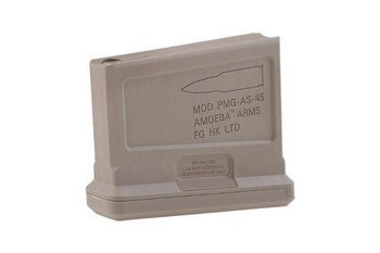 Krótki magazynek Mid-Cap 45 kulek do repliki Striker AS-01 - dark earth